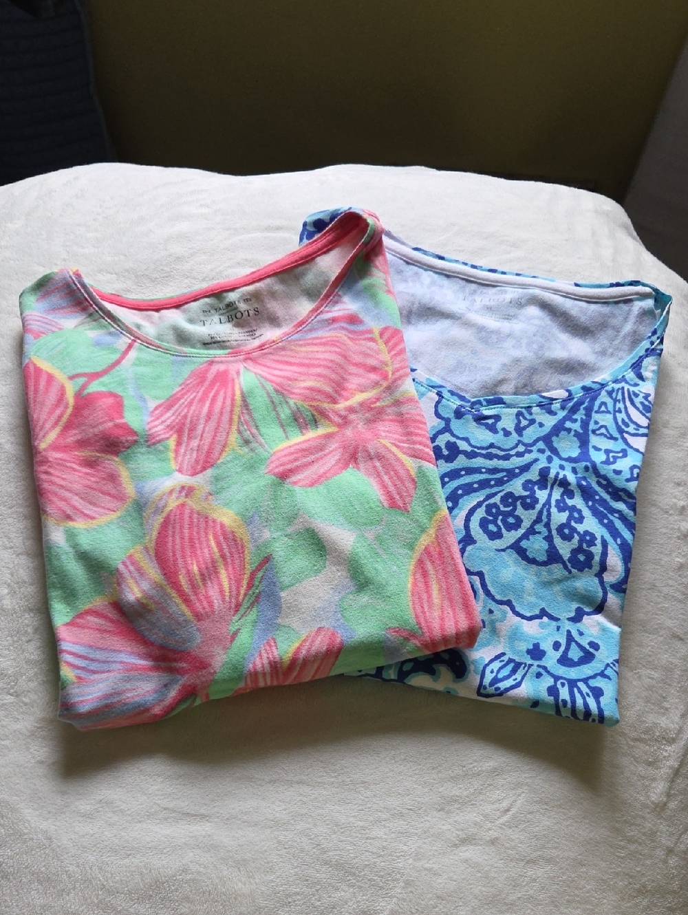 EUC - Bundle Of 2 Talbot's Tees XL